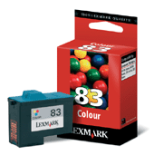 Lexmark High Resolution Standard Yield Colour Cartridge No. 83